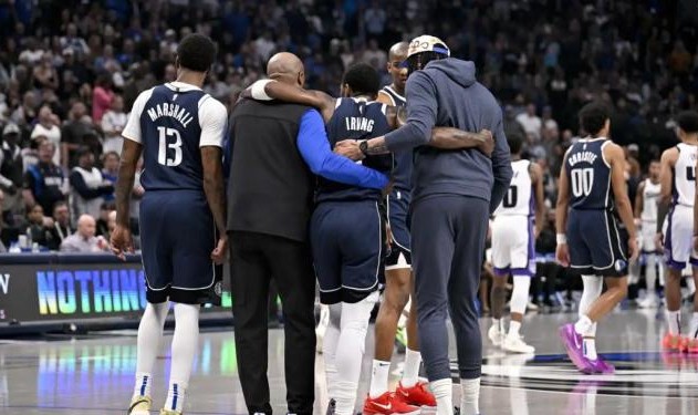 开云首页入口-欧文重伤离场或赛季报销 独行侠的天彻底塌了