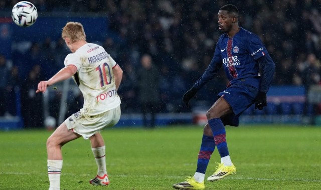 开云首页入口-登贝莱谈第二球：我本想直接打门，看门将站位偏前就选了挑射